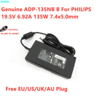 Genuine ADP-135NB B 19.5V 6.92A 135W 7.4x5.0mm AC/DC Adapter For PHILIPS AOC LCD Monitor Power Supply Charger