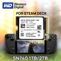 Western Digital WD SN740 1TB 2TB NVMe PCIe 4.0 2230 M.2 SSD for Steam Deck Rog Ally GPD Surface Laptop Tablet Mini PC Computer