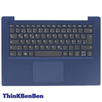 DE German Blue Keyboard Upper Case Palmrest Shell Cover For Lenovo Ideapad S130 14 130s 14 14IGM 120s 14 14IAP 5CB0R61234