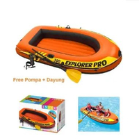 Perahu Karet & Dayung 58358 PERAHU KARET Perahu Karet & Dayung PRO 300 TERMASUK POMPA DAN DAYUNG