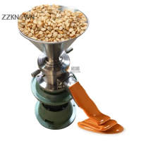 Colloid Mill Peanut Butter Making Machine Line Commercial Butter Machine Making Tahini Sesame Industrial Peanut Butter Grinder
