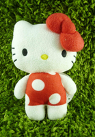 【震撼精品百貨】Hello Kitty 凱蒂貓~KITTY絨毛娃娃-紅點造型