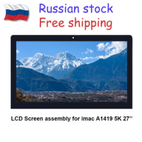 new A1419 5K LCD Screen Assembly Retina Display for iMac27'' LM270QQ1 SDB1 SDA2 SDC1 EMC2834 2806 3070 Ship from Russia