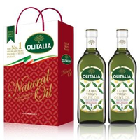 【Olitalia奧利塔】特級初榨橄欖油禮盒組(1000mlx2瓶)