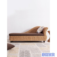 附發票 【0225HH】植物藤編貴妃椅簡約美人榻懶人舒適躺椅沙髮太妃椅輕奢東南亞藤椅