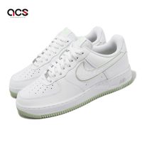 Nike 休閒鞋 Air Force 1 07 白 哈密瓜綠 男鞋 AF1 綠滾邊 DV0788-105