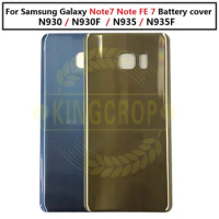 Note Fan Edition Back Battery Cover For Samsung Galaxy Note7 note FE 7 N930 N930F N935 back Housing Rear Glass Door Case