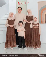 Sarimbit Seply Terbaru 2026 Tenara Orange Rust Koko M