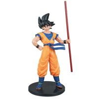 21CM Dragon Ball Son Goku Super Saiyan Anime Figure Goku DBZ Action Figure Model Gifts Collectible Figurines For Kids