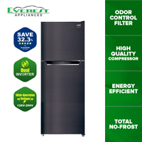 EVEREST Refrigerator Inverter, No Frost, Two Door Refrigerator 7.8 cu.ft. - ET2RN219IV/C