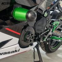 適用于川崎Ninja400發動機保護罩改裝配件Kawasaki外殼Z400防摔蓋