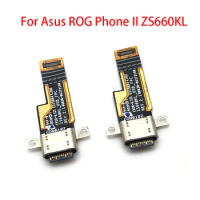 ROG Phone 2 Dock Charge Charging Connector Board For Asus ROG Phone II ZS660KL USB Charger Port Flex Ribbon Cable Replacement