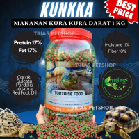 kunkka MAKANAN KURA KURA DARAT PELET SULCATA PARDALIS ALDABRA DLL/PELET KURA KURA SULCATA PARDALIS D