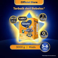 [BARU] Bebelac 3+ (3-6 Tahun) Madu 3000 gr Susu Pertumbuhan Bubuk