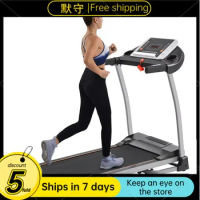 Treadmill Foldable Electric 2.5HP Motorized Running Machine with 12 Perset Programs 300 LBS Capacity Walking Jogging Treadmill