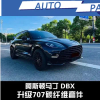 Suitable for Aston Martin Dbx Modified 707 Dry Carbon Kit Front Rear Bumper Assembly Side Skirts Tail Wings