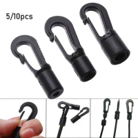 End Cord Plastic POM Clips Boat Kayak Accessories Camping Tent Hook Elastic Ropes Buckles Clothesline Straps Hooks Rope Buckle