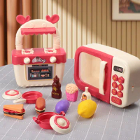 Children's Toy Kitchen Set Girls' Gift Oven Kitchen Toy Women's Treasure Family Toy
