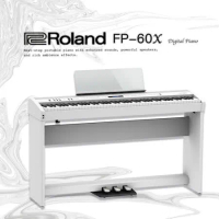 Roland FP-60x 數位鋼琴/套組/公司貨保固/白色