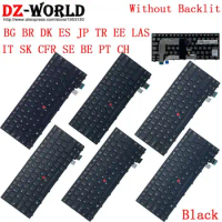 BG DK ES JP TR EE IT SK CFR SE BE PT LAS CH BR Keyboard for Lenovo Thinkpad 13 Gen 1 2 G1 G2 T460s T470s S2 2nd Laptop Original