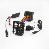 Biurlink RCD310 RCD510 RNS510 Car Radio Audio Music Device Bluetooth 5.0 Handsfree Aux Adapter Harness Wire for Volkswagen Skoda
