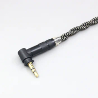 2 Core 2.8mm Litz OFC Earphone Shield Braided Sleeve Cable For Fostex T50RP Mk3 T40RP Mk2 T20RP Dekoni Audio Headphone LN008493