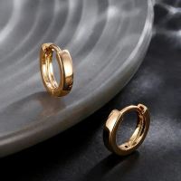 (Bebas beli 2 dapat bonus) A83 Anting xuping bulat simple elegan wanita original