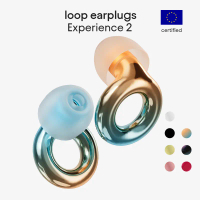 Loop Experience 2-Noise Reducing Earplugs(-18dB) for Focus Parents,Travel,Concerts&Motorcycling-Reus
