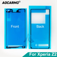 Original New Waterproof Adhesive For SONY Xperia Z2 L50W D6503 Front LCD/ Bracket / Back Cover Adhesive Full Set Tape Sticker