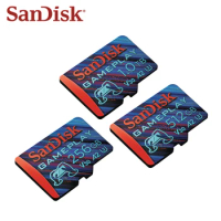 SanDisk GamePlay Memory Card A2 U3 V30 High Speed 190MB/s Flash Play Micro SD Card Storage 256GB 512GB 1TB TF Card for Phone
