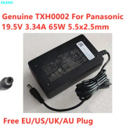 Genuine TXH0002 19.5V 3.34A 65W 5.5x2.5mm ESV170368 AC Adapter For Panasonic Laptop Power Supply Charger