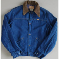 ♀เสื้อแจ็คเก็ตยีนส์มือสอง Jacket vintage Rustler USA Size S (I3367)✪