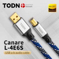 Canare USB dac Cable A-B Alpha 4N OFC Digital AB Audio A to B high-end Type A to Type B Hifi Data Cable for mixer decoder