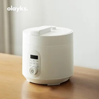 Olayks3L Electric Pressure Cooker Intelligent Automatic Multicooker Soup Stew Pot 2-4 People Porridge Cooking Machine Non-stick