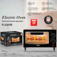 R.5305 Household 12L Electric Oven 800W Visible Multifunction Fully Automatic Mini Oven