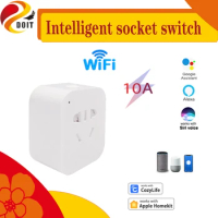 CozyLife Homekit Socket WIFI Smart Switch APP Remote Control Timing Siri Voice Control Apple Home
