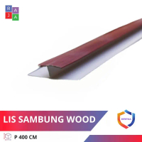 Lis Sambung Plafon PVC Motif Coklat Kayu