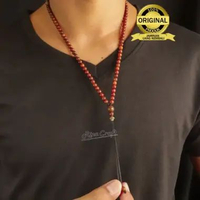 Kalung Tasbih Pria Wanita Keren Kayu Kokka Kaokah Kaukah Kokah Kecil ASLI Original 100% by Rizacraft