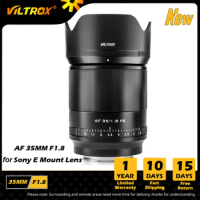 VILTROX 35mm F1.8 Full Frame Lens Auto Focus Lens Prime Large Aperture Portrait Lens For Sony E Mount Sony Lens A6400 A7III