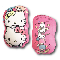 【震撼精品百貨】Hello Kitty 凱蒂貓~日本SANRIO三麗鷗 KITTY靠墊抱枕50×30cm 堆疊款*13677