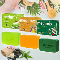 印度MEDIMIX 綠寶石皇室藥草浴美肌皂(125g) 檀香／寶貝／草本 款式可選 D300249 熱銷 香皂 洗澡
