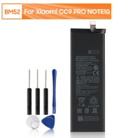 Replacement Battery BM52 For Xiaomi CC9 PRO NOTE10 Note 10 Mi Note 10 Pro Phone Battery 5260mAh