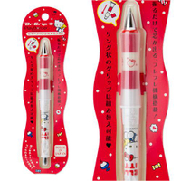 大賀屋 日本製 HELLO KITTY 搖搖筆 自動鉛筆 鉛筆 三麗鷗 凱蒂貓 紓壓筆 KT 正版 J00030525