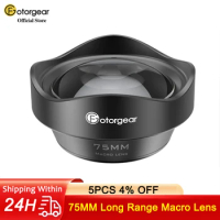 Fotorgear 75MM Long Range Universal Macro Lens for Mobile Phones/Jewelry/ Insects for Samsung, Pixel, OnePlus, iPad Photography