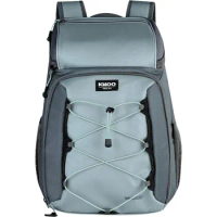 Igloo 30 Can Large Portable Insulated Soft Cooler Backpack Carry Bag