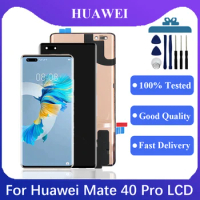 Original For Huawei Mate 40 Pro NOH-NX9,NOH-AN00 Lcd Display Touch Screen Digitizer Assembly Replacement For Huawei Mate 40 Pro