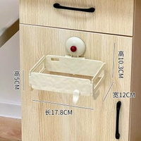 家用櫥櫃壁掛式垃圾袋掛架可摺疊啜盤垃圾桶浴室收納架垃圾袋支架