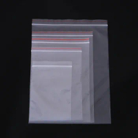 50pcs Clear Small Zip Lock Plastic Jewelry Bag Reclosable Transparent Plastic Package Ziplock Bag Thickness 0.08mm Free Delivery