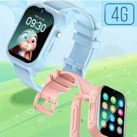 Original 2024 4G GPS Smart Watch Kids Video Call SOS Camera Monitor Tracker Location Phone Watch Child Smartwatch For Boys Girls