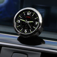 Car Clock Luminous Mini Digital Clock Automotive Dashboard Time Display Clock For Nissan Versa Elgrand Serena Pathfinder Note 2